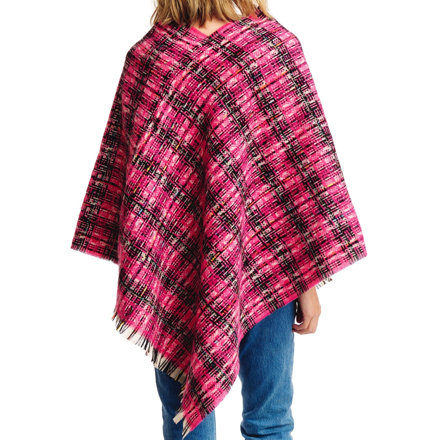 Sassy Tweed Luxe Poncho