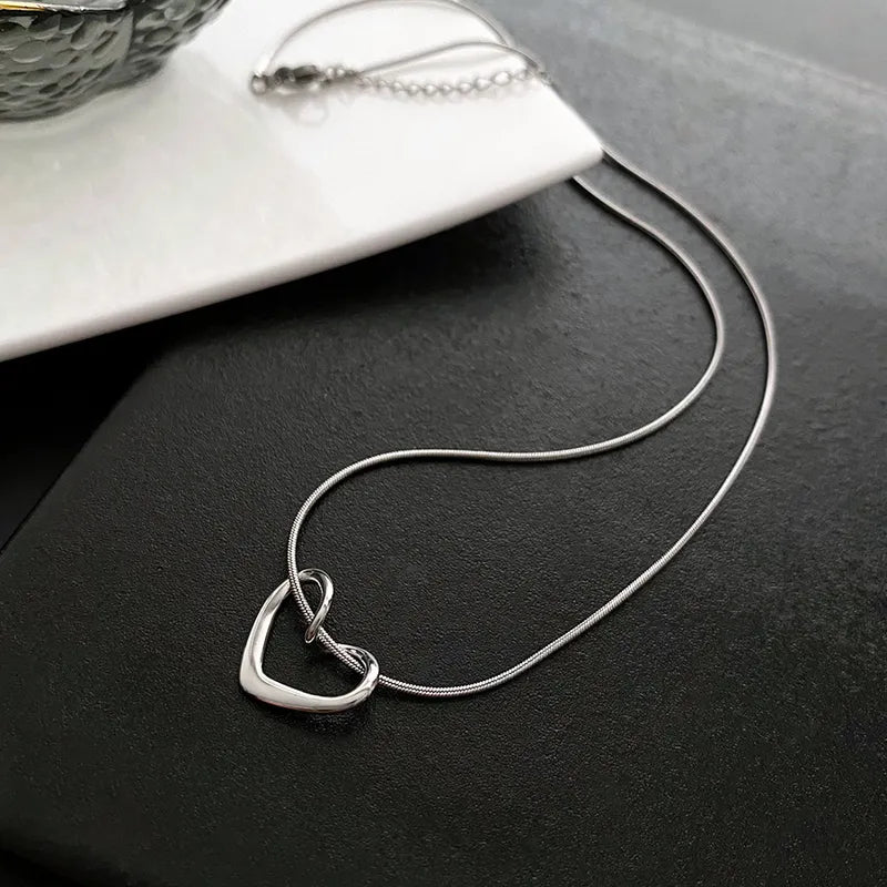 Sassy & Simple Heart Necklace